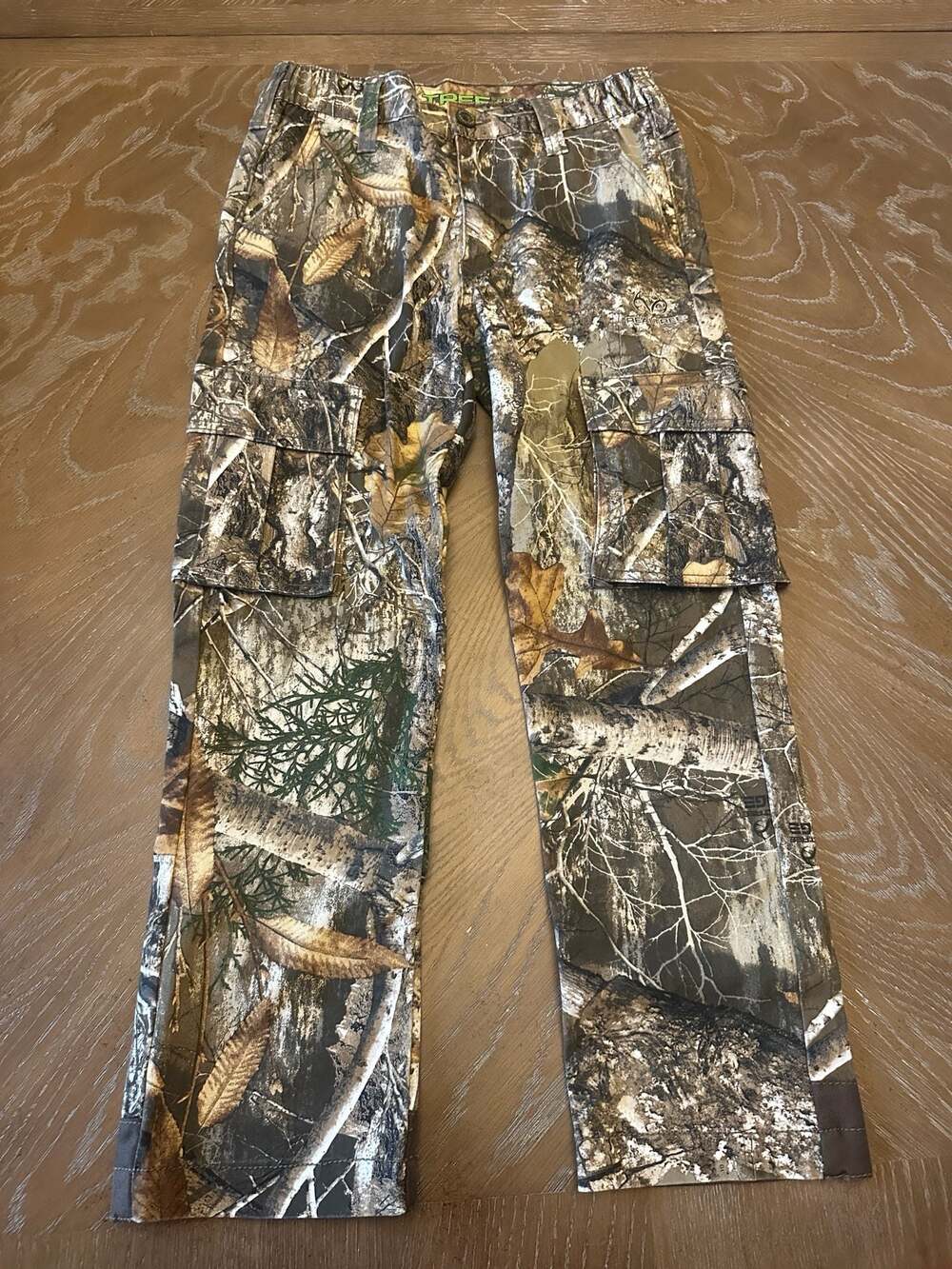 Realtree RT Edge Camp Cargo Hunting Pants, Youth Large 10 12